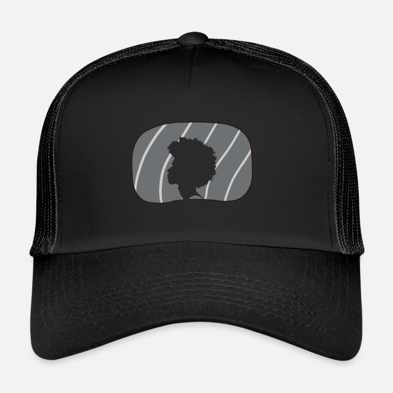 70s Afro Trucker Cap