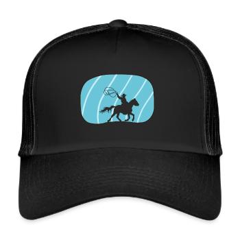 Cowboy Ranch - Trucker Cap - black/black - Front