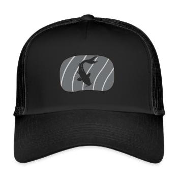 Koi Pond - Trucker Cap - black/black - Front
