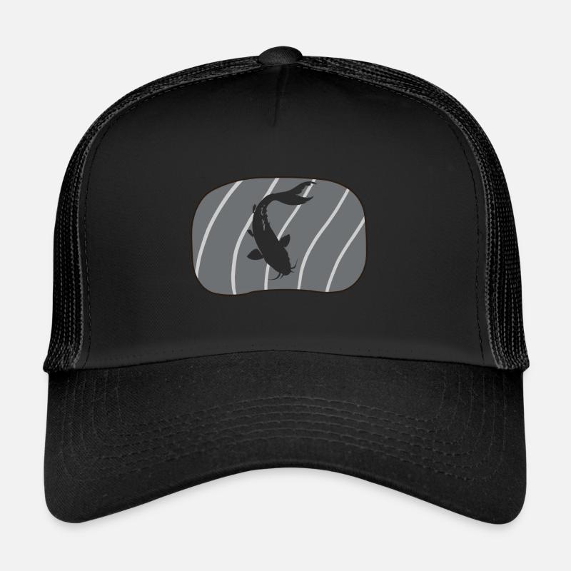 Étang de carpes koï Casquette trucker 