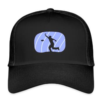 Cornhole Rules - Trucker Cap - black/black - Front