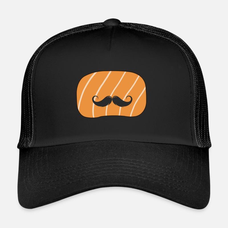Schnurrbart Gesichtsbehaarung Trucker Cap