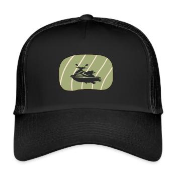 Water Sports Wakeskate - Trucker Cap - black/black - Front