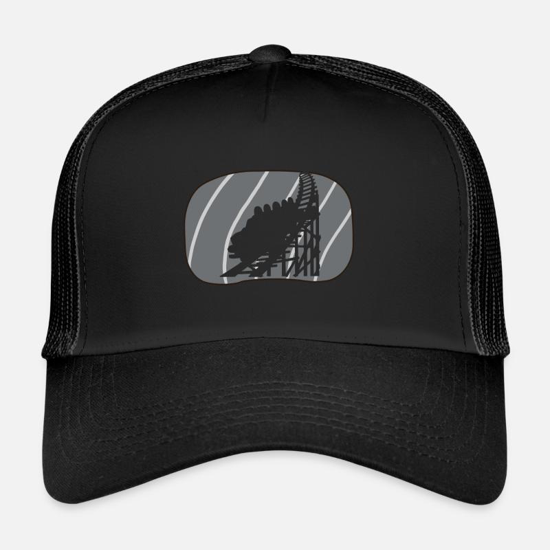 Roller coaster carnival funfair Trucker Cap