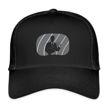 Court Insurance - Trucker Cap - black/black - Front
