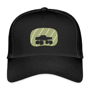 Monster Truck Off-Road Vehicles - Trucker Cap - black/black - Front
