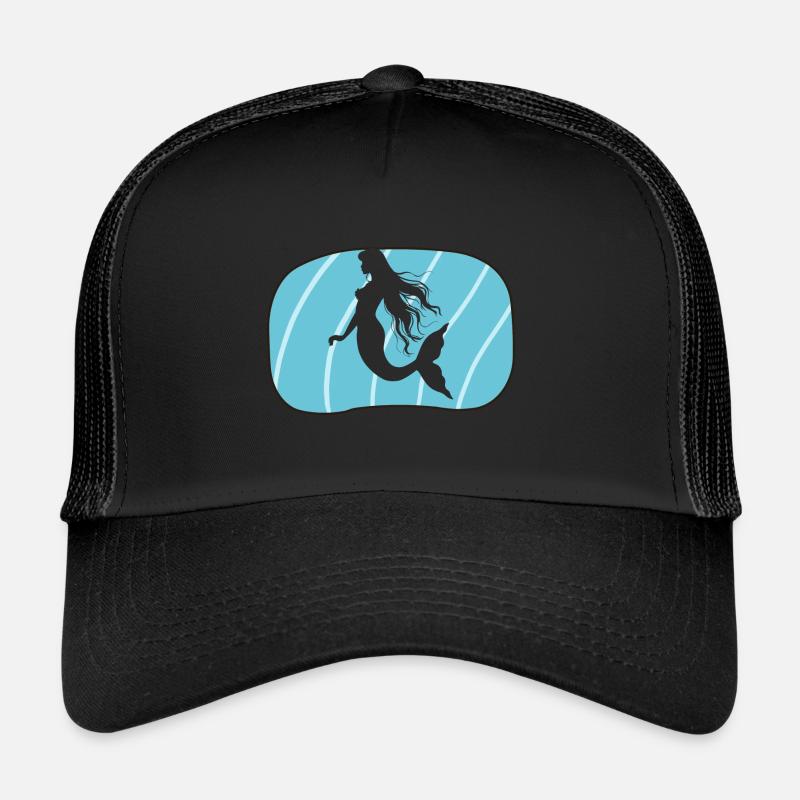 Mythical creature mermaid Trucker Cap