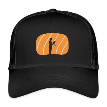 Court Treatment Paragraph - Trucker Cap - black/black - Front