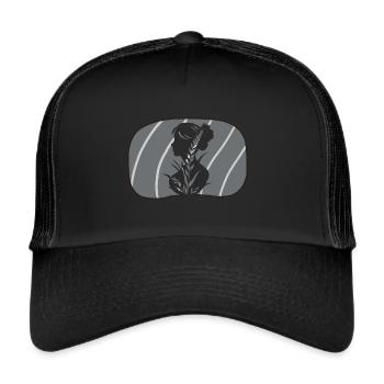 Vegan Meat Dish - Trucker Cap - black/black - Front