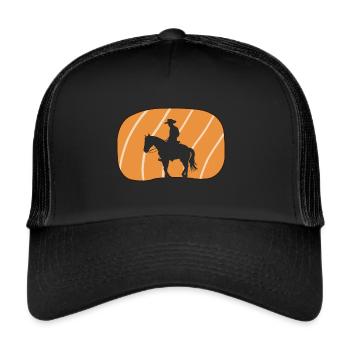 Cowboy Ranch - Trucker Cap - black/black - Front