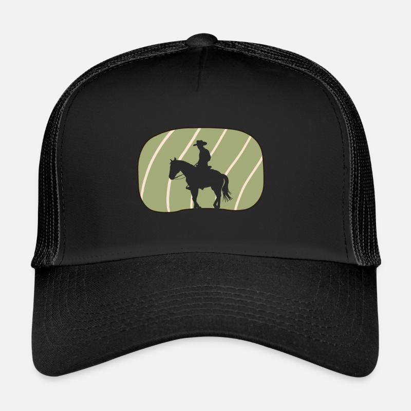 Cowboy Saddle Trucker Cap