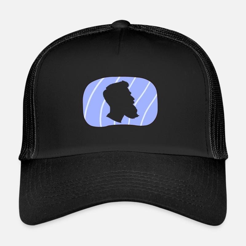 Mustache Sir Bart Trucker Cap