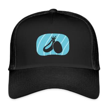 Vegan Animal Welfare Meal - Trucker Cap - black/black - Front
