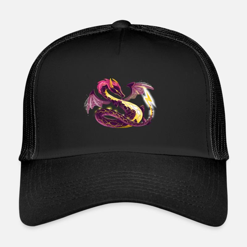 Magical electric dragon - dragon of the elements Trucker Cap