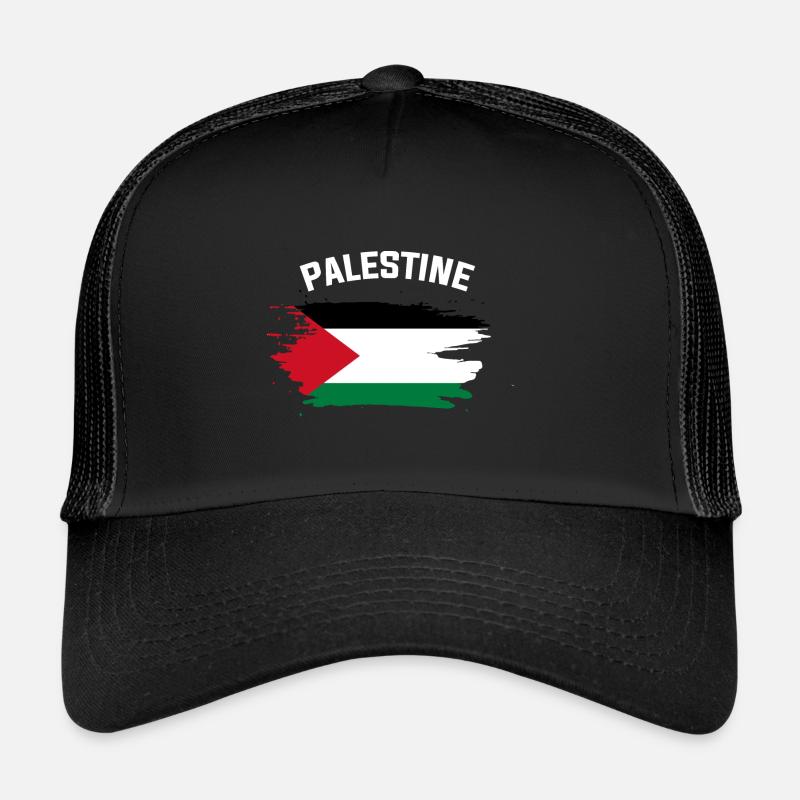 Palestine - Trucker Cap - black/black