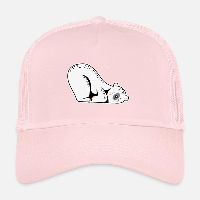 Polar Bear Winter Trucker Cap