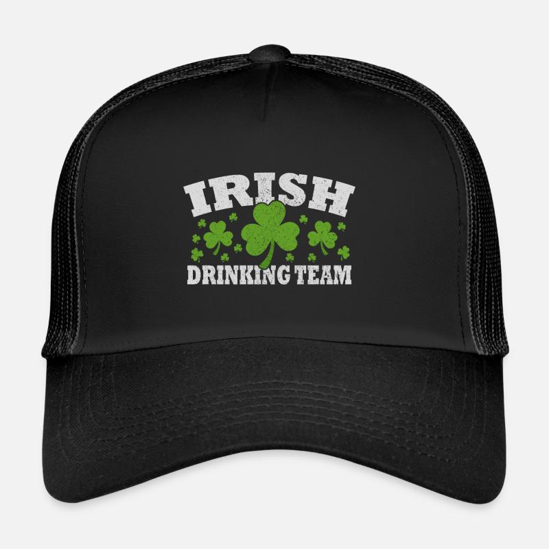 St Patrick's Day Funny Irish Drinking Team Casquette trucker 