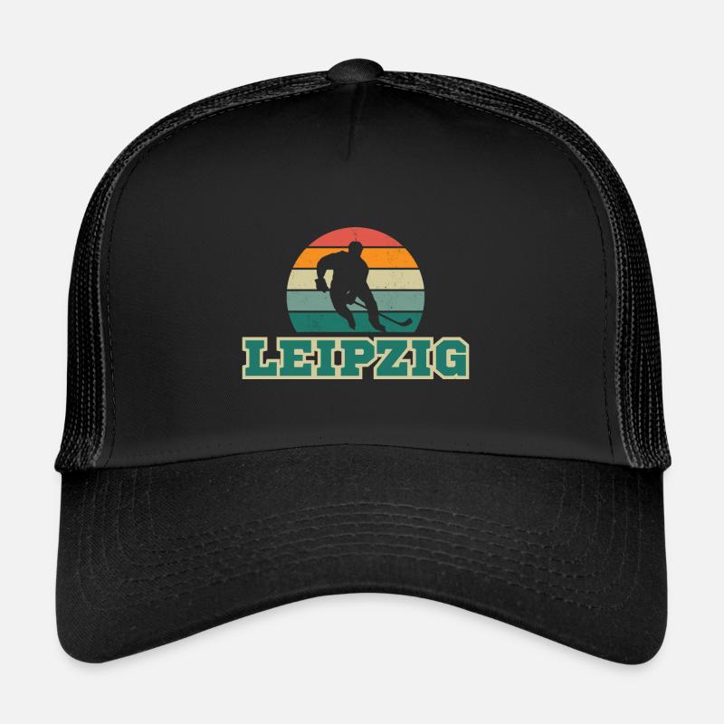 Leipzig, meine Stadt! - Trucker Cap - Schwarz/Schwarz