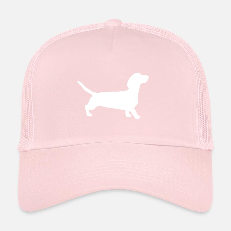 Dachshund Silhouette Trucker Cap