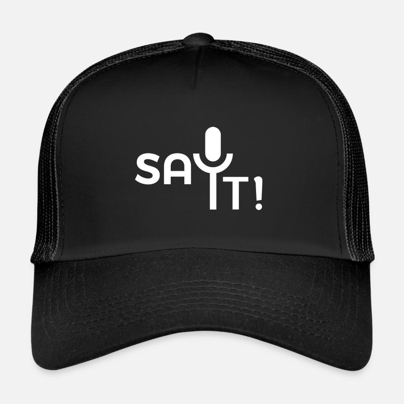 Dis-le Casquette trucker 
