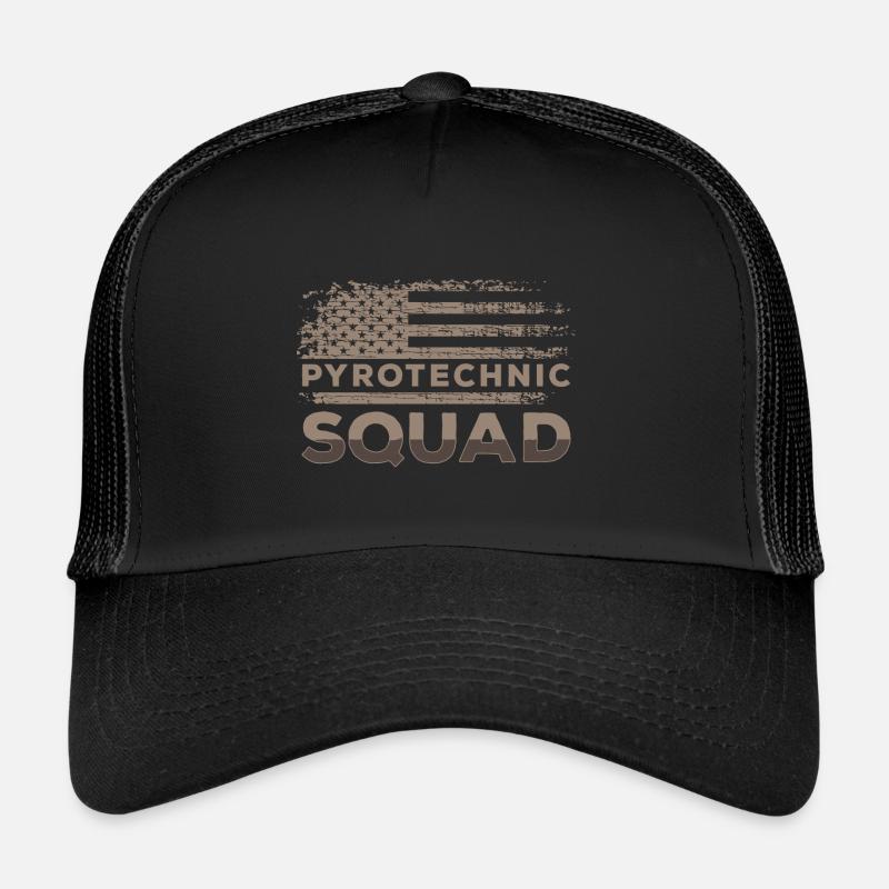 Pyro Himmel Fußball Trucker Cap