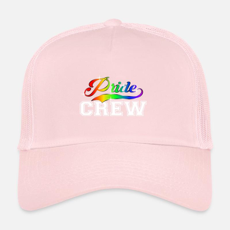 Pride Crew LGBT Regenbogen Gay Pride CSD Trucker Cap