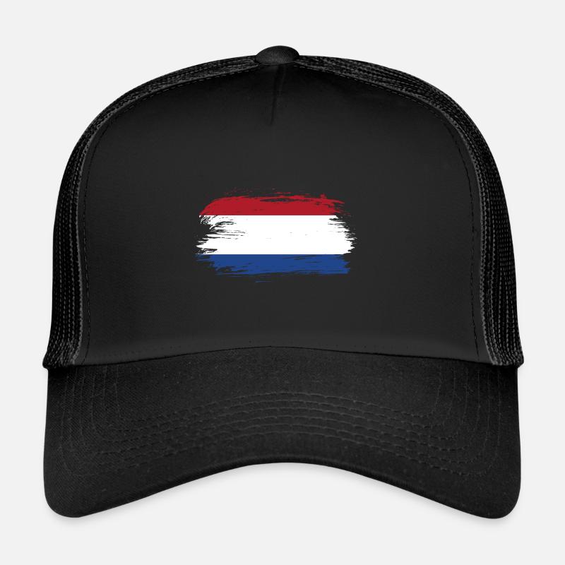 Netherlands Flag Trucker Cap