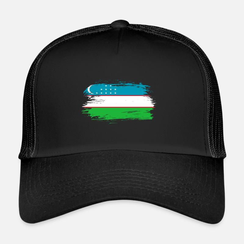 Uzbekistan flag flag Trucker Cap