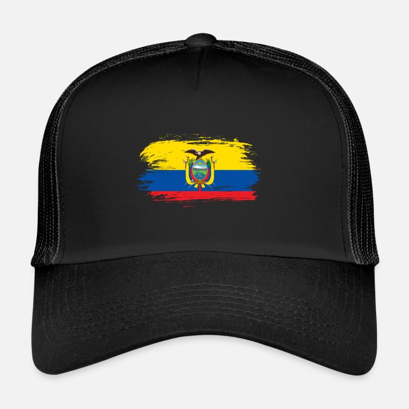Ecuador flag flag Trucker Cap