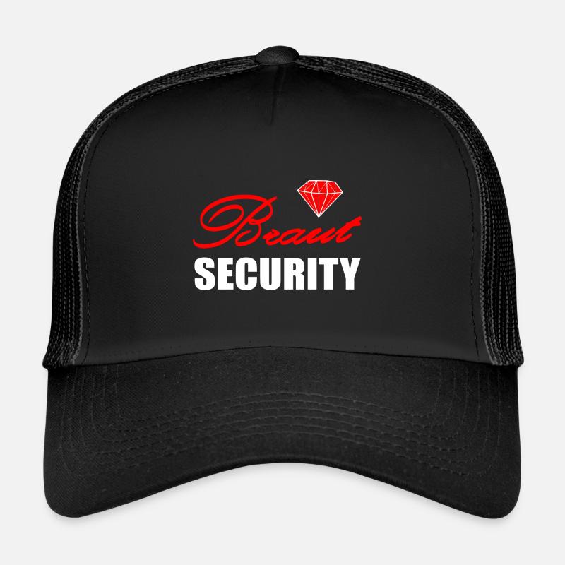 JGA - Trucker Cap - Schwarz/Schwarz