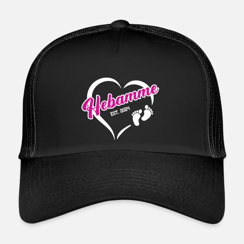 Hebamme 2024 Beruf Hebammenstudium Geburtshilfe Trucker Cap