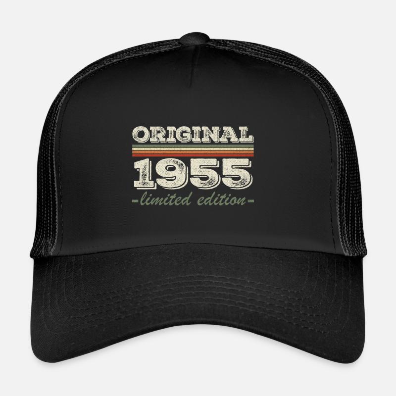 Legend since 1955 Born 1955 Birthday 1955 Trucker Cap