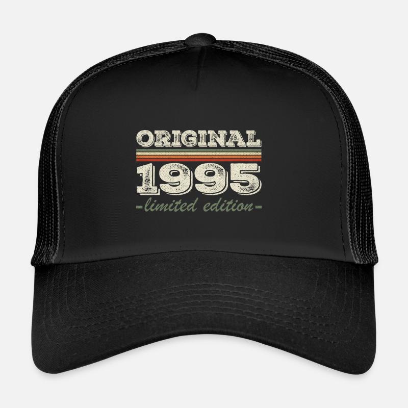 Legend since 1995 Born 1995 Birthday 1995 Trucker Cap