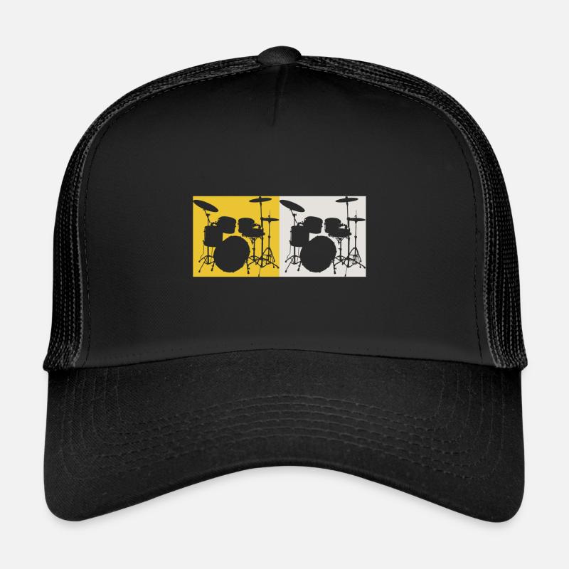 Drum - Trucker Cap - Schwarz/Schwarz