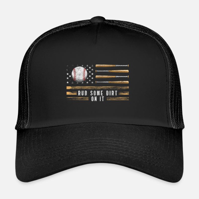 Joueur de baseball vainqueur Équipe États-Unis Casquette trucker 