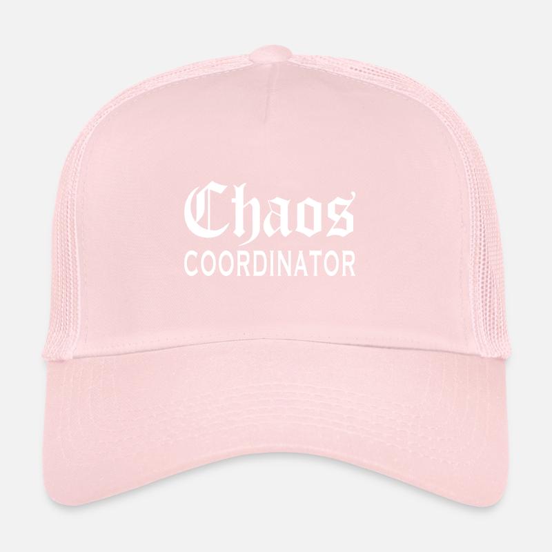 COORDINATEUR CHAOS Casquette trucker 