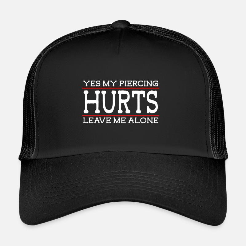 Piercer Piercing Studio - Trucker Cap - black/black