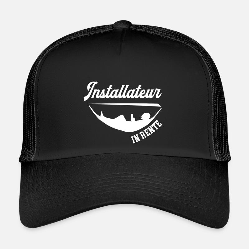 Installateur Rente Rentner Installateure Ruhestand Trucker Cap