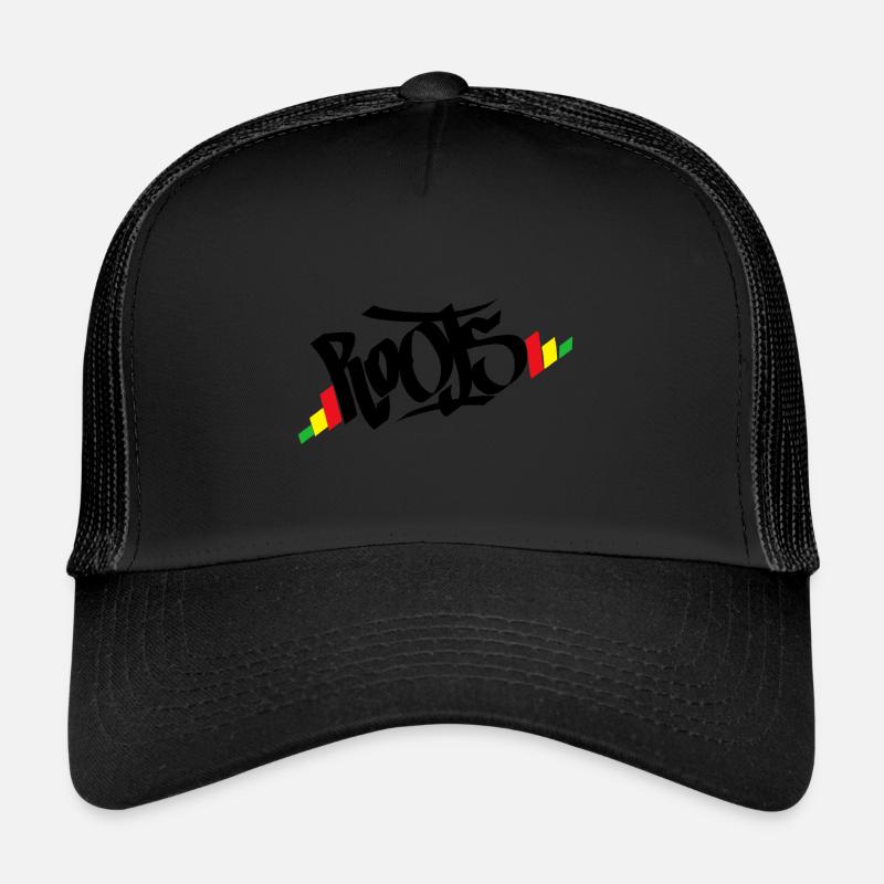 Roots Reggae Rasta Trucker Cap