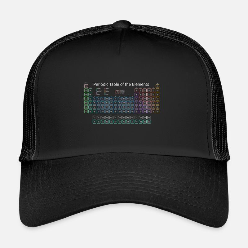 Periodic Table Of The Elements Periodic Table Trucker Cap