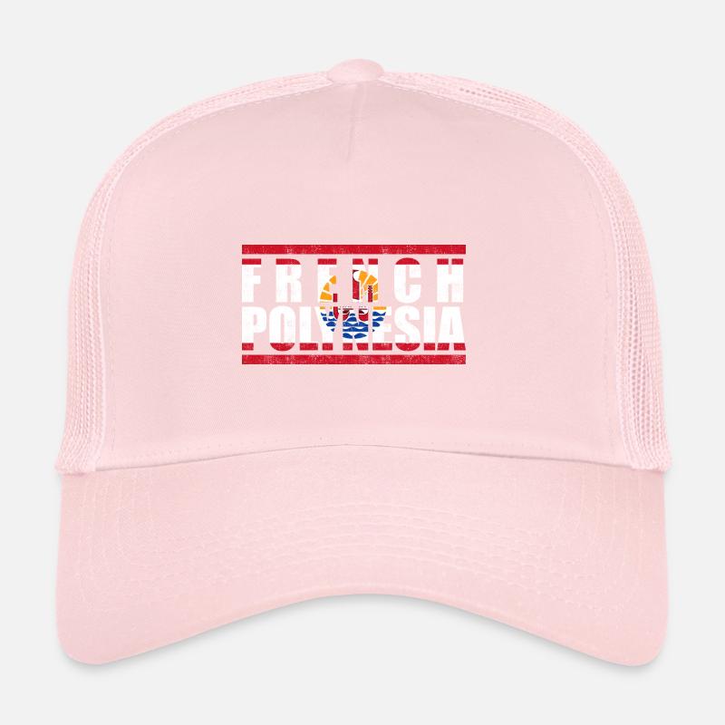 French Polynesia Trucker Cap