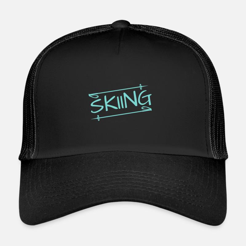 Skiing Trucker Cap