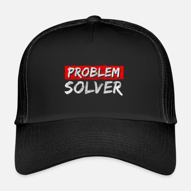 Problème? Devise Pas mon problème Casquette trucker 