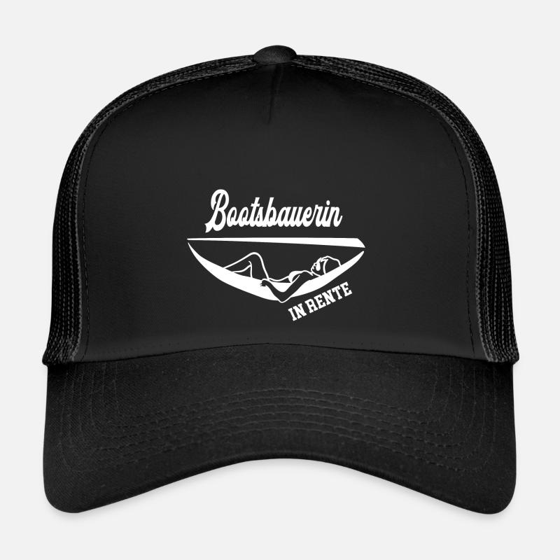 Bootsbauerin Rente Rentnerin Bootsbauerinnen Trucker Cap