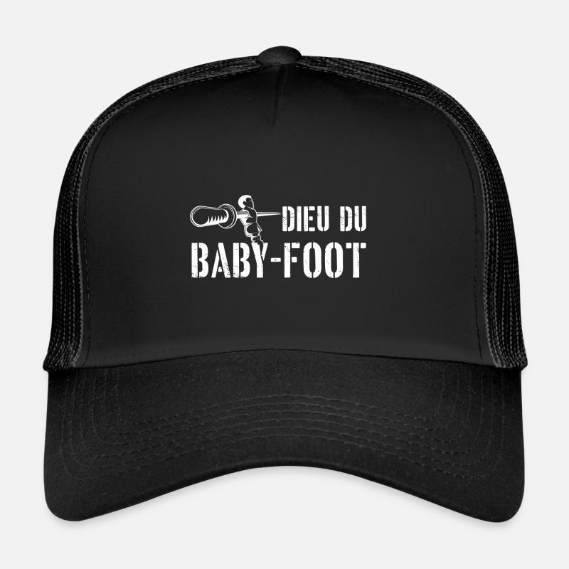 Dieu du baby-foot Casquette trucker 