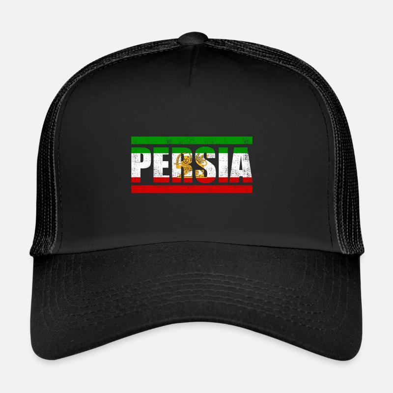 Persien - Trucker Cap - Schwarz/Schwarz