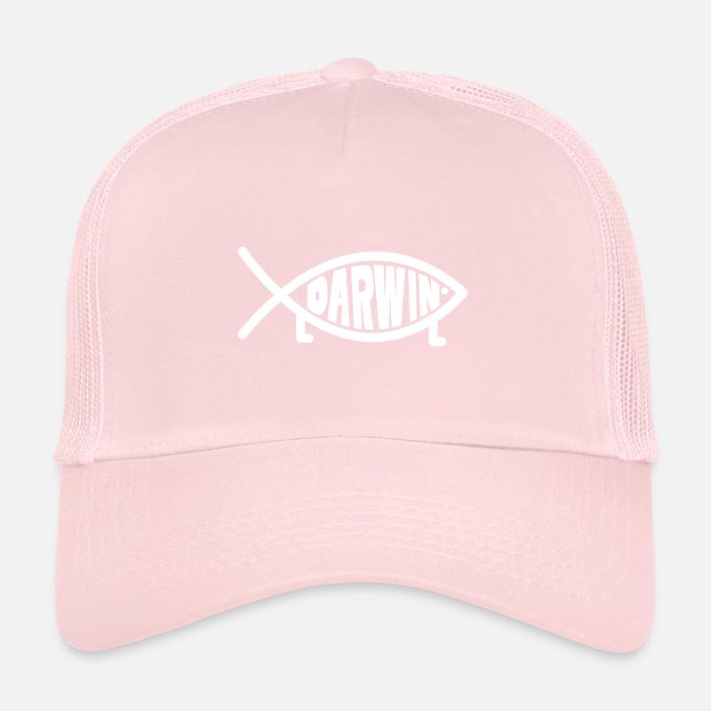 Darwin Poisson avec pattes - Jesus Fish Casquette trucker 