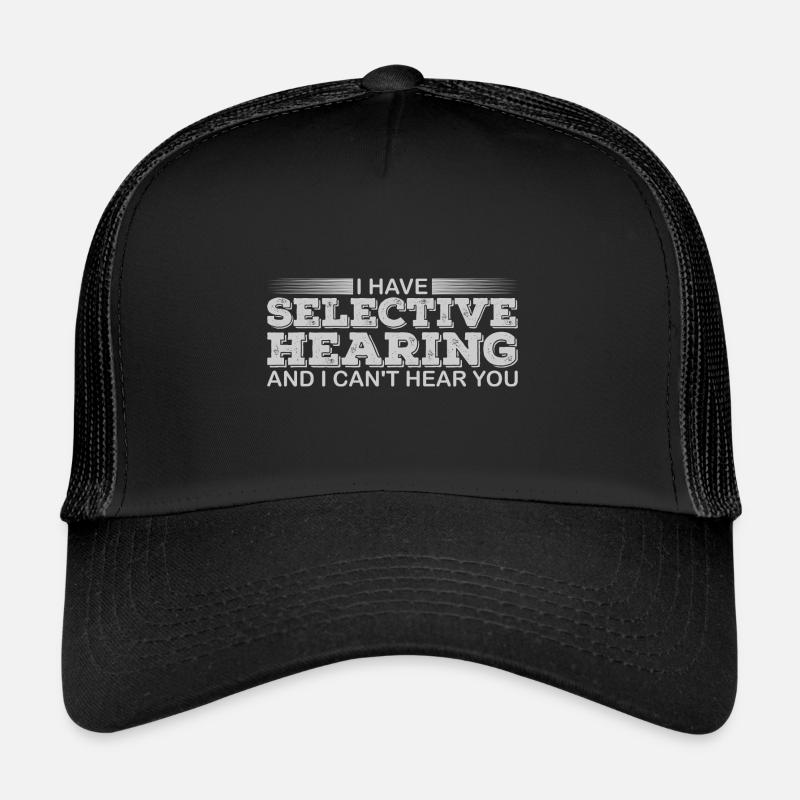 Audition sélective Mauvais auditeurs Collègue Casquette trucker 