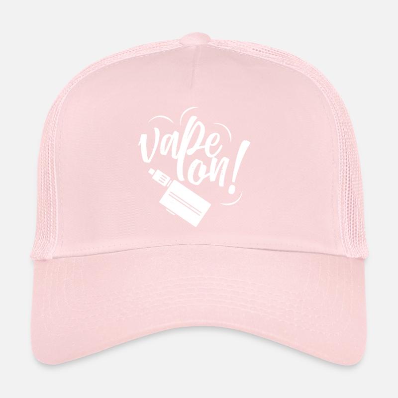 Vape On Vaper Vaping Dampfer dampfen Subohm Ohm Trucker Cap