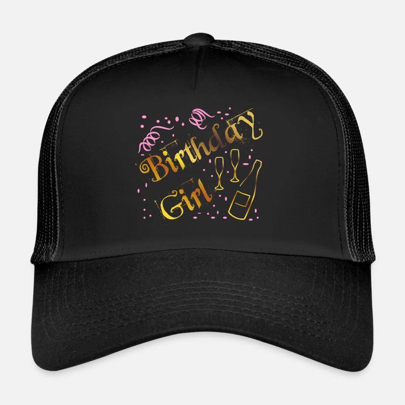 Mädchen Geburtstag feiern mit tollen Shirt Trucker Cap